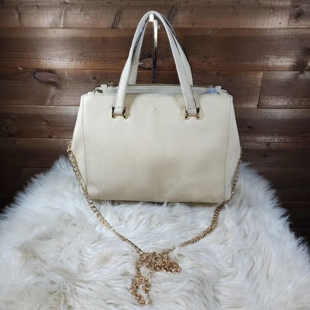 Kate Spade Porcelain Hopkins Street Medium Fallon Satchel